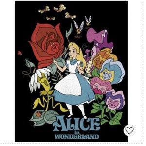 Alice & Womderland T-Shirt ( Womens Large)